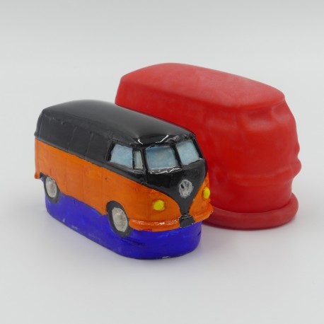 Moule latex Volkswagen Combi Split Tolé