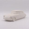 Citroën DS en plâtre brut - Échelle 1/18