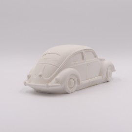 Volkswagen Coccinelle 1200 en Plâtre Brut - Échelle 1/18