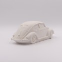 Volkswagen Coccinelle 1200 en Plâtre Brut - Échelle 1/18