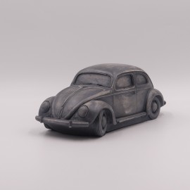 Volkswagen Coccinelle 1200 en Plâtre Patiné - Échelle 1/18