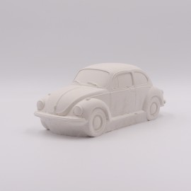 Volkswagen Coccinelle 1303 en Plâtre Brut - Échelle 1/18