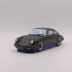 Porsche 911 en Plâtre Peint en Noir - Échelle 1/18