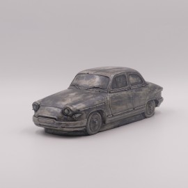 Panhard PL17 en Plâtre Patiné - Échelle 1/18