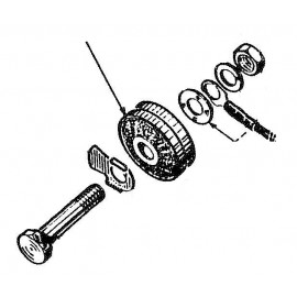 Silent bloc essieu arrière - Dyna Z, PL17 & 24