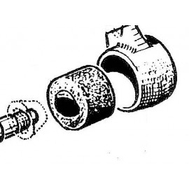 Silent bloc de bars arrière - Dyna X, Dyna Z, PL17 & 24