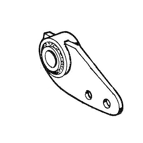 Silent bloc ''levier de direction'' suspension avant - 24