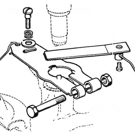 Plaquette d'allumeur moteur "Tigre"