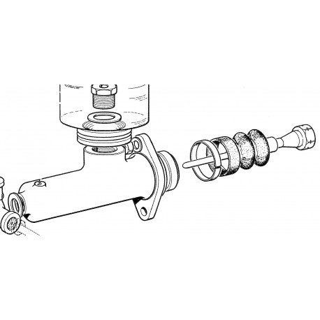 Maître cylindre D.22 mm - Freins à disques - 24
