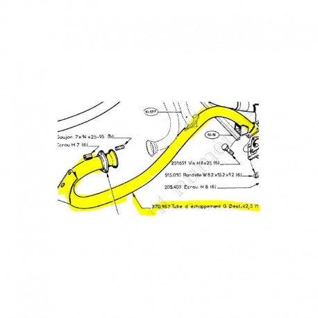 Crosse d'échappement - 24