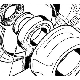 Roulement de roue étanche - N°6208 : 40*80*18 - Dyna Z, PL17 & 24