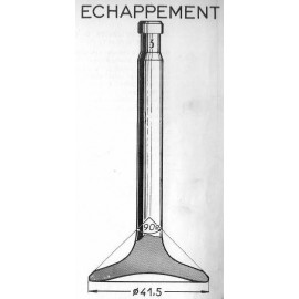 Soupape d'échappement - Dyna Z, PL17 & 24